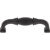 96 mm Center-to-Center Matte Black Audrey Cabinet Pull