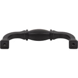 96 mm Center-to-Center Matte Black Audrey Cabinet Pull