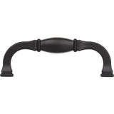 96 mm Center-to-Center Matte Black Audrey Cabinet Pull