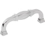 Jeffrey Alexander - 96 mm Center-to-Center Polished Chrome Audrey Cabinet Pull - Polished Chrome