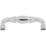 96 mm Center-to-Center Polished Chrome Audrey Cabinet Pull