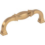 Jeffrey Alexander - 96 mm Center-to-Center Satin Bronze Audrey Cabinet Pull - Satin Bronze