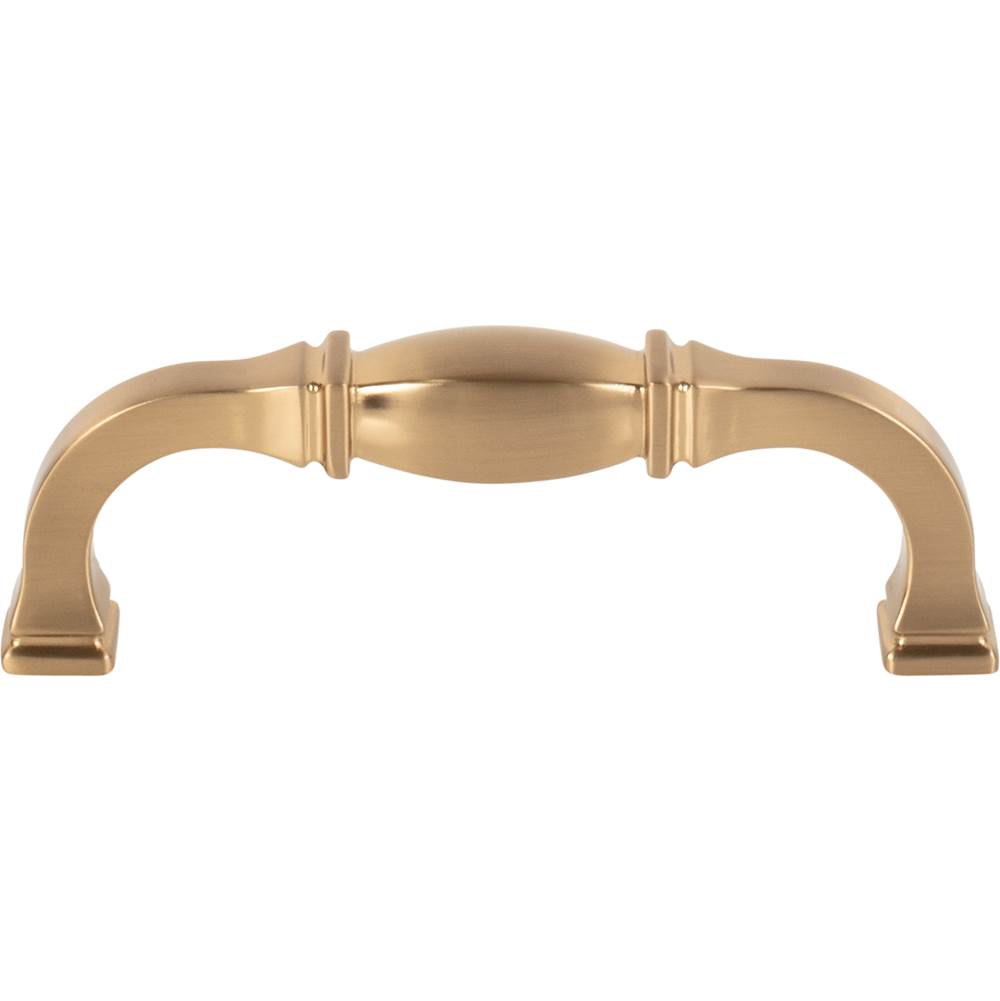 96 mm Center-to-Center Satin Bronze Audrey Cabinet Pull