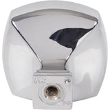 1-3/8'' Overall Length Polished Chrome Square Audrey Cabinet Knob