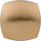 1-3/8'' Overall Length Satin Bronze Square Audrey Cabinet Knob