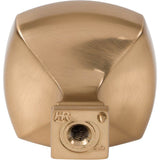 1-3/8'' Overall Length Satin Bronze Square Audrey Cabinet Knob