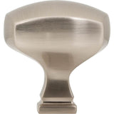 1-3/8'' Overall Length Satin Nickel Square Audrey Cabinet Knob