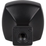 1-1/8'' Overall Length Matte Black Square Audrey Cabinet Knob