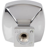 1-1/8'' Overall Length Polished Chrome Square Audrey Cabinet Knob