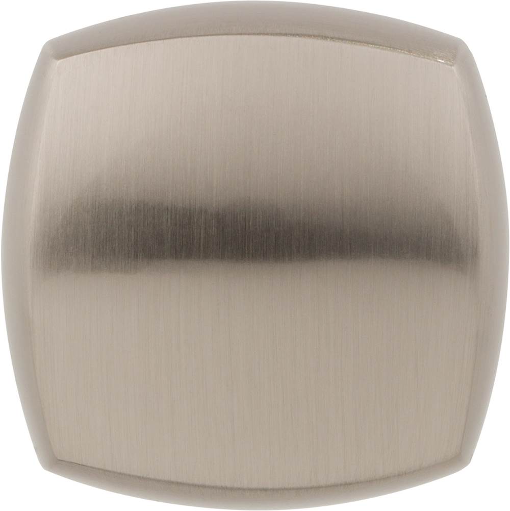 1-1/8'' Overall Length Satin Nickel Square Audrey Cabinet Knob