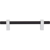 128 mm Center-to-Center Brushed Gold Larkin Cabinet Bar Pull