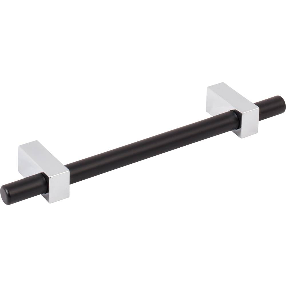 128 mm Center-to-Center Brushed Gold Larkin Cabinet Bar Pull