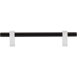 128 mm Center-to-Center Brushed Gold Larkin Cabinet Bar Pull