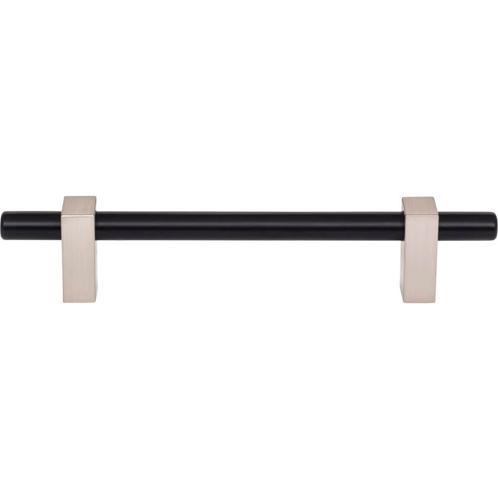 128 mm Center-to-Center Brushed Gold Larkin Cabinet Bar Pull