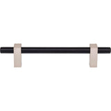128 mm Center-to-Center Brushed Gold Larkin Cabinet Bar Pull