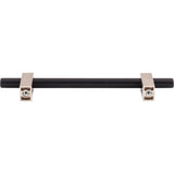 128 mm Center-to-Center Brushed Gold Larkin Cabinet Bar Pull