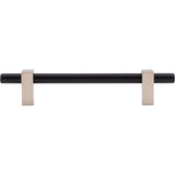 128 mm Center-to-Center Brushed Gold Larkin Cabinet Bar Pull