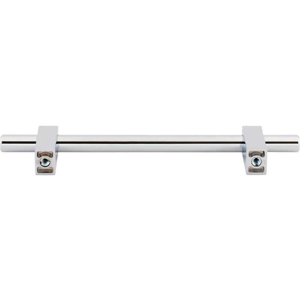 128 mm Center-to-Center Brushed Gold Larkin Cabinet Bar Pull