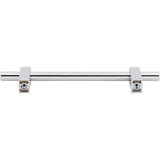 128 mm Center-to-Center Brushed Gold Larkin Cabinet Bar Pull