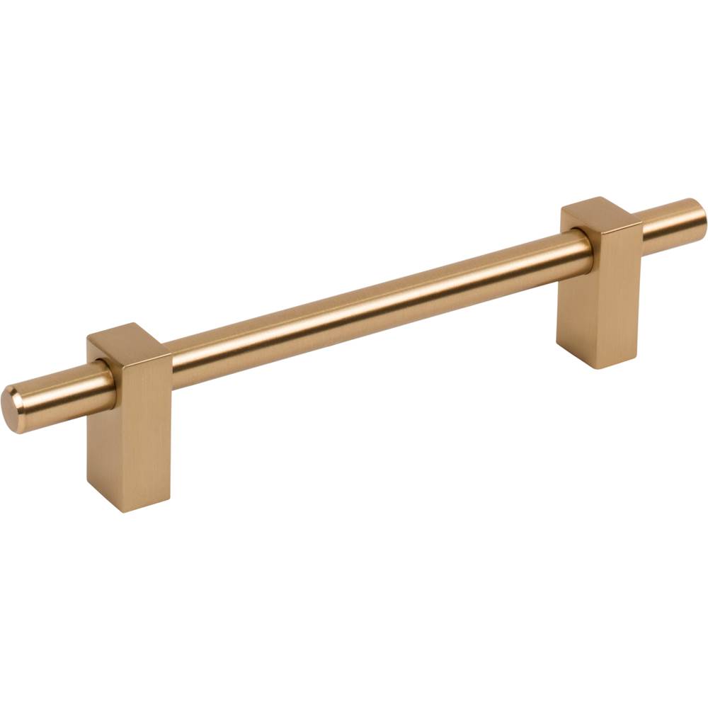Jeffrey Alexander - 128 mm Center-to-Center Satin Bronze Larkin Cabinet Bar Pull - Satin Bronze