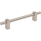 Jeffrey Alexander - 128 mm Center-to-Center Satin Nickel Larkin Cabinet Bar Pull - Satin Nickel