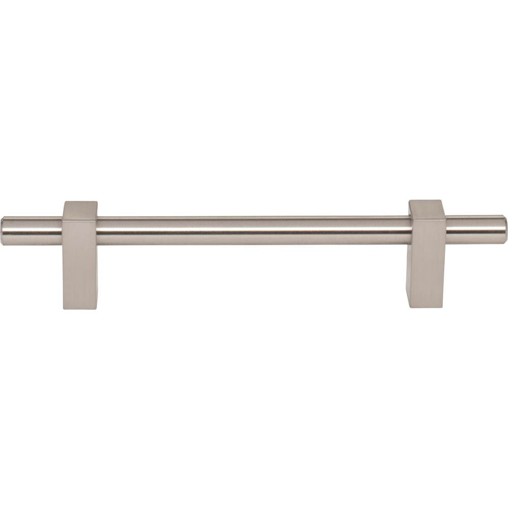 128 mm Center-to-Center Brushed Gold Larkin Cabinet Bar Pull