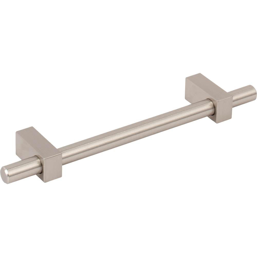 128 mm Center-to-Center Brushed Gold Larkin Cabinet Bar Pull
