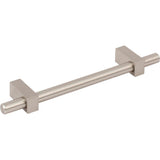 128 mm Center-to-Center Brushed Gold Larkin Cabinet Bar Pull