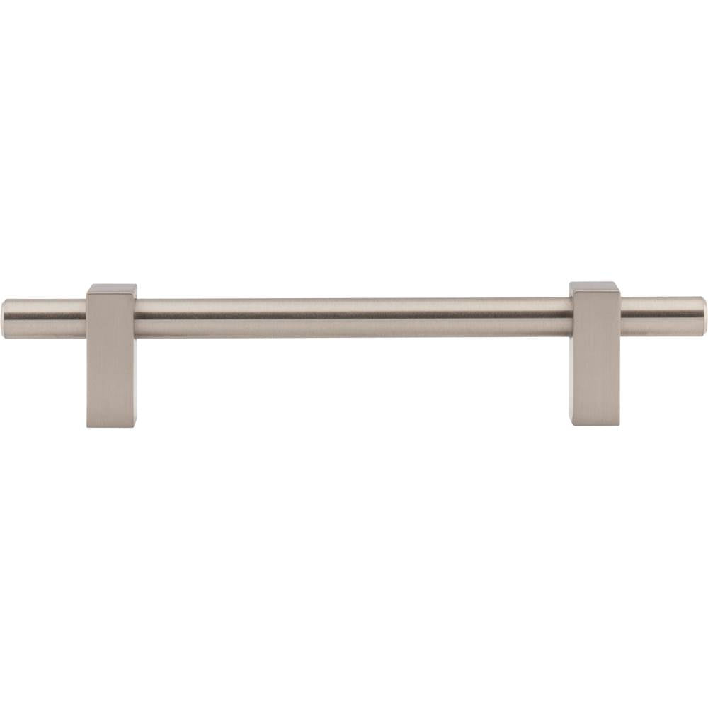 128 mm Center-to-Center Brushed Gold Larkin Cabinet Bar Pull