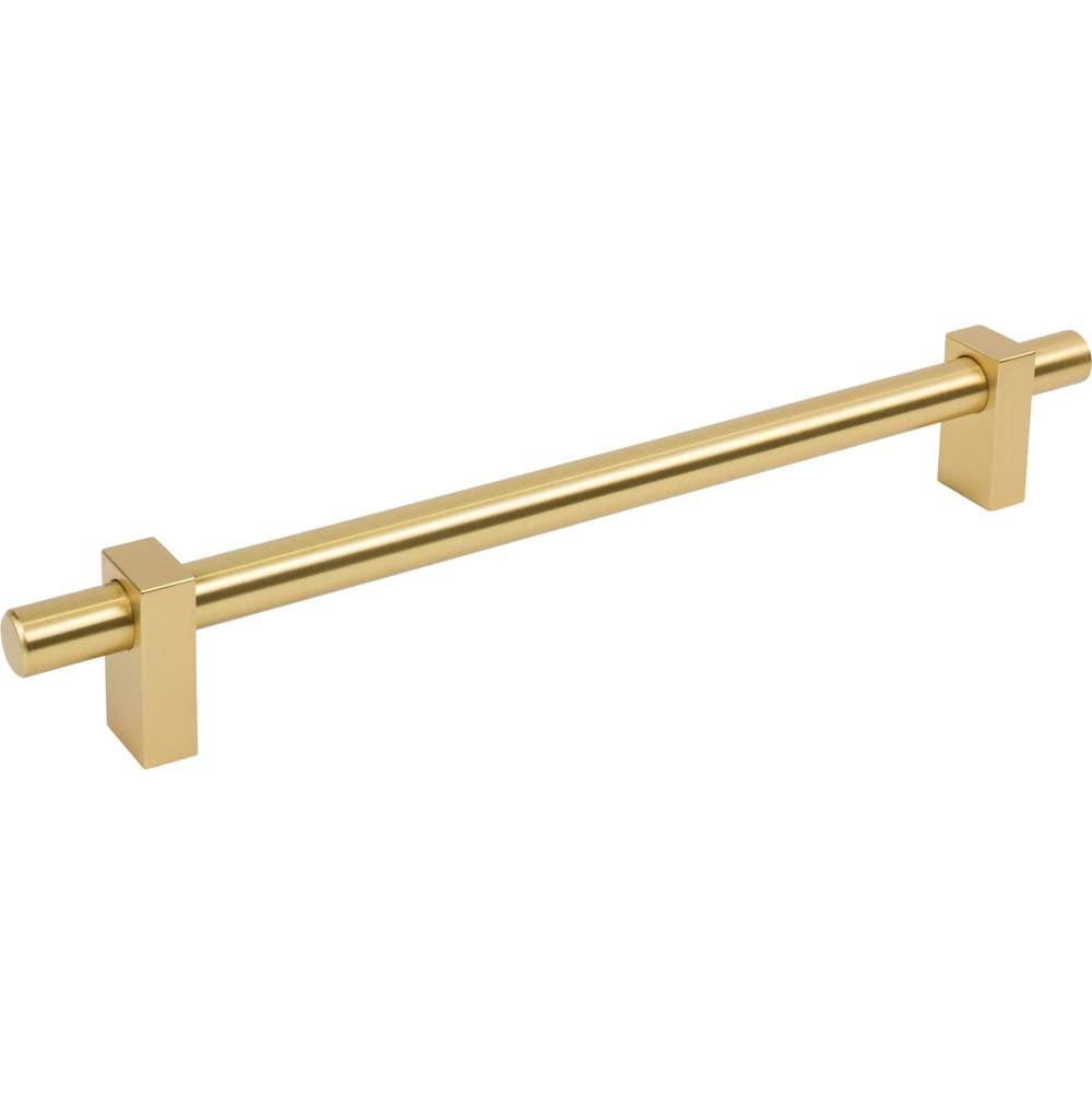 Jeffrey Alexander - 12'' Center-to-Center Brushed Gold Larkin Appliance Pull - Brushed Gold