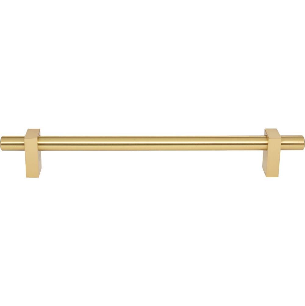 12'' Center-to-Center Brushed Gold Larkin Appliance Pull