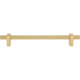 12'' Center-to-Center Brushed Gold Larkin Appliance Pull