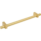 12'' Center-to-Center Brushed Gold Larkin Appliance Pull