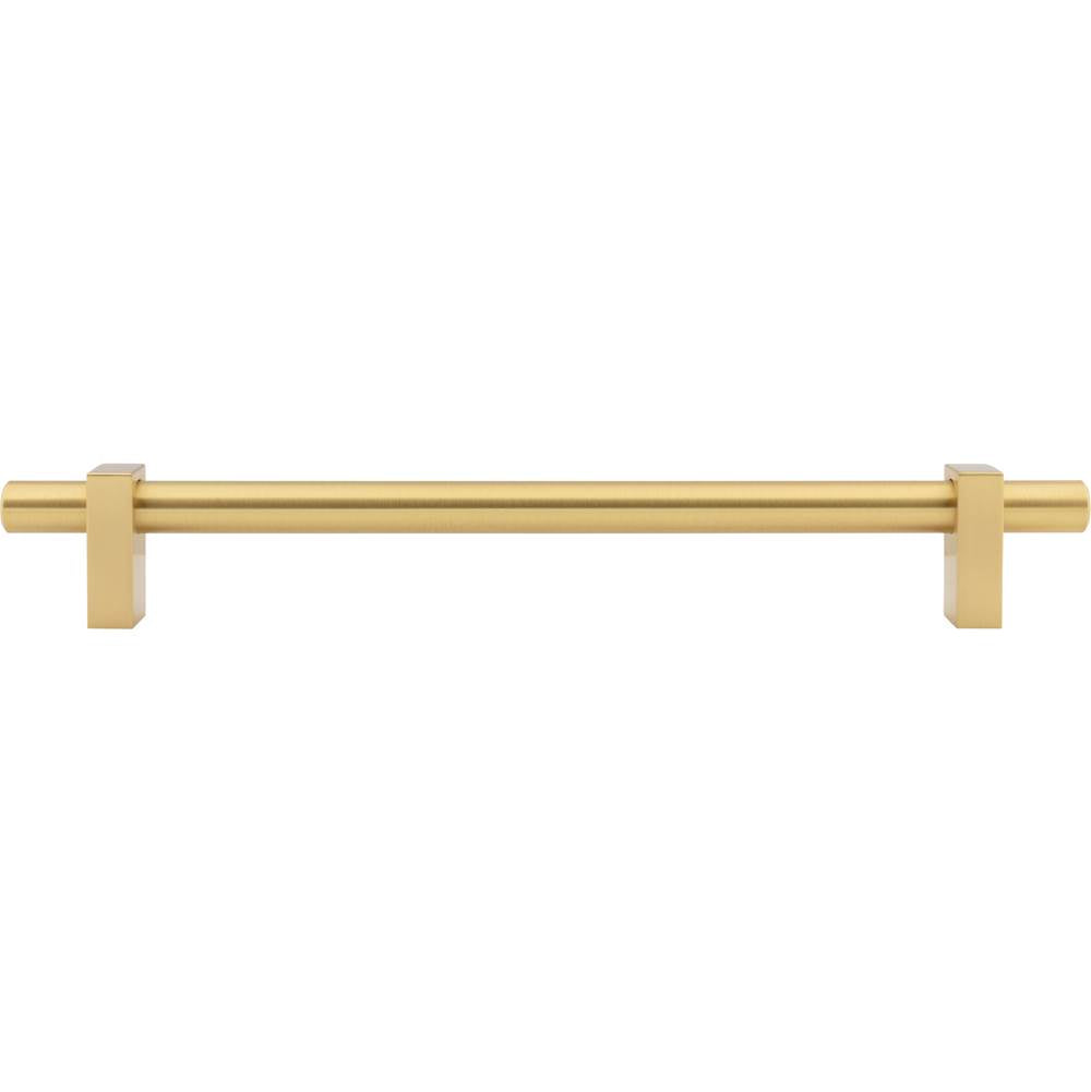 12'' Center-to-Center Brushed Gold Larkin Appliance Pull