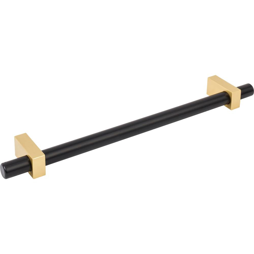 12'' Center-to-Center Brushed Gold Larkin Appliance Pull