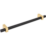 12'' Center-to-Center Brushed Gold Larkin Appliance Pull
