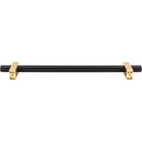 12'' Center-to-Center Brushed Gold Larkin Appliance Pull