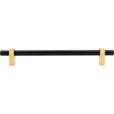 12'' Center-to-Center Brushed Gold Larkin Appliance Pull