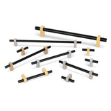 12'' Center-to-Center Brushed Gold Larkin Appliance Pull