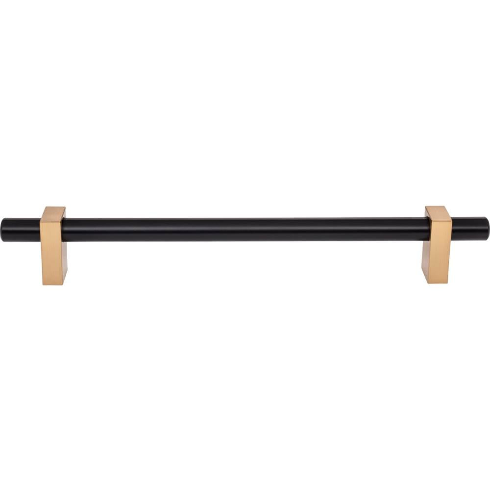 12'' Center-to-Center Brushed Gold Larkin Appliance Pull