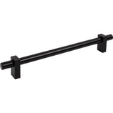 Jeffrey Alexander - 12'' Center-to-Center Matte Black Larkin Appliance Pull - Matte Black