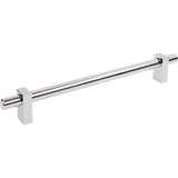Jeffrey Alexander - 12'' Center-to-Center Polished Chrome Larkin Appliance Pull - Polished Chrome