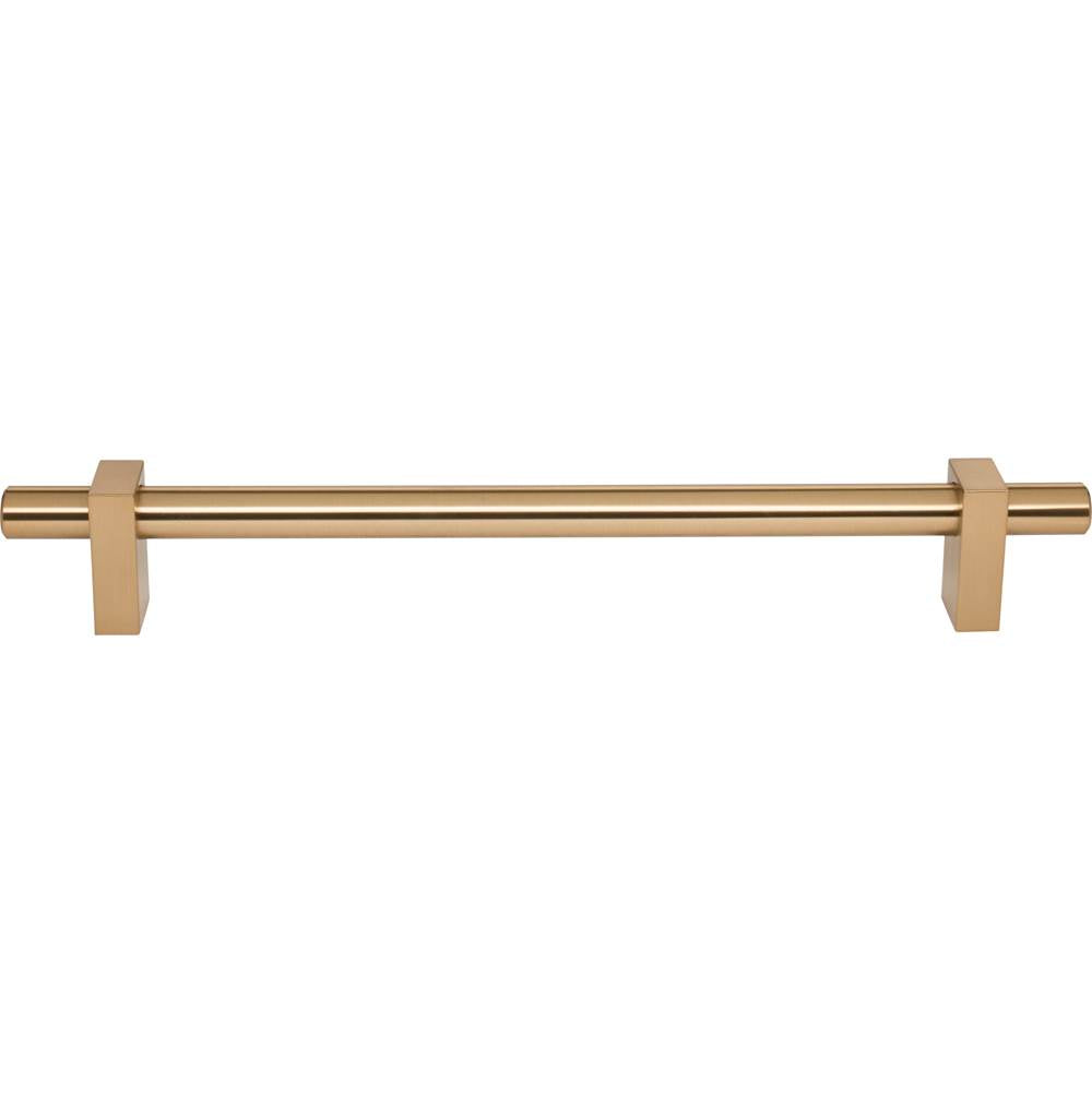 12'' Center-to-Center Brushed Gold Larkin Appliance Pull