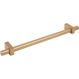 12'' Center-to-Center Brushed Gold Larkin Appliance Pull
