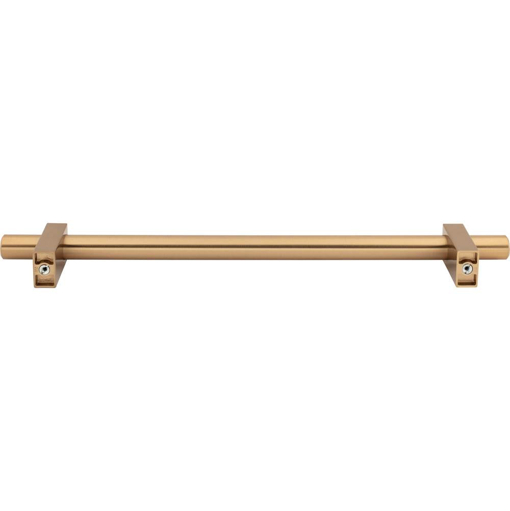 12'' Center-to-Center Brushed Gold Larkin Appliance Pull