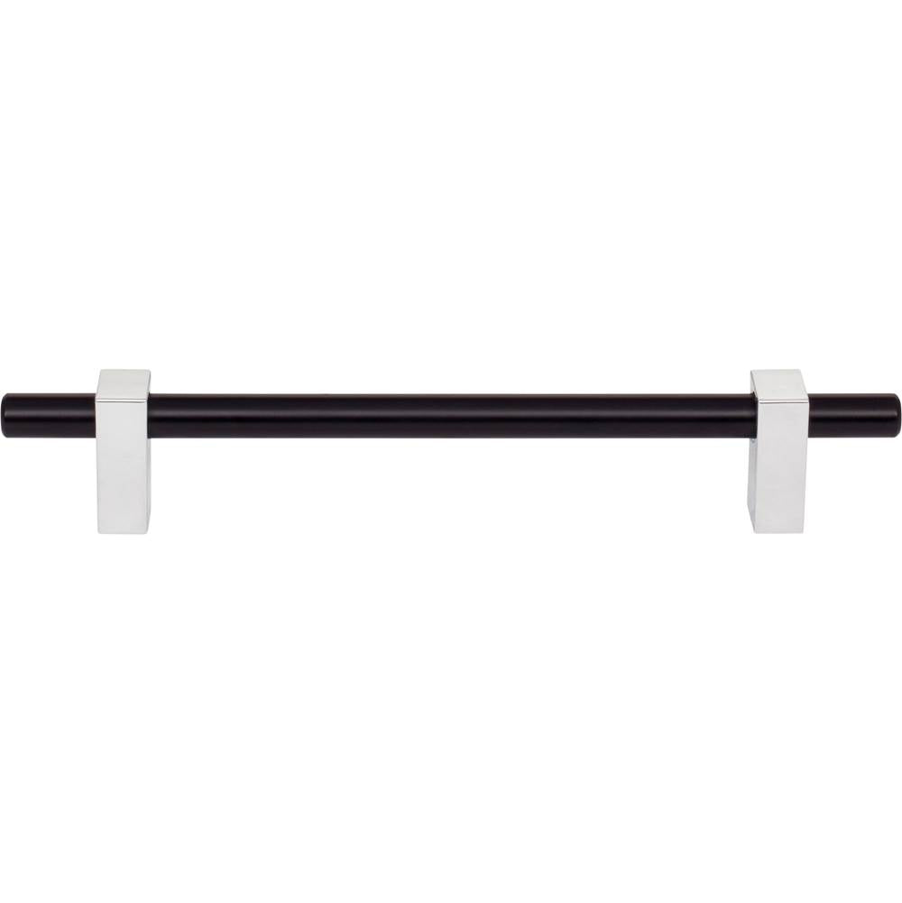 160 mm Center-to-Center Brushed Gold Larkin Cabinet Bar Pull