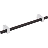 160 mm Center-to-Center Brushed Gold Larkin Cabinet Bar Pull