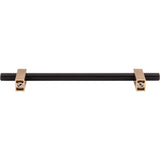 160 mm Center-to-Center Brushed Gold Larkin Cabinet Bar Pull