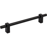 Jeffrey Alexander - 160 mm Center-to-Center Matte Black Larkin Cabinet Bar Pull - Matte Black