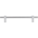 160 mm Center-to-Center Brushed Gold Larkin Cabinet Bar Pull